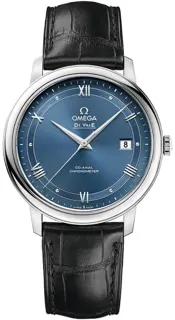 Omega De Ville Prestige 424.13.40.20.03.002 Stainless steel Blue