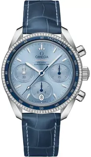 Omega Speedmaster 324.38.38.50.03.001 Stainless steel Blue