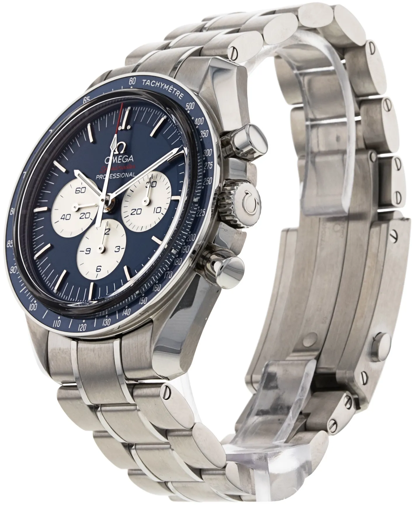 Omega Speedmaster Moonwatch 522.30.42.30.03.001 42mm Stainless steel Blue 1