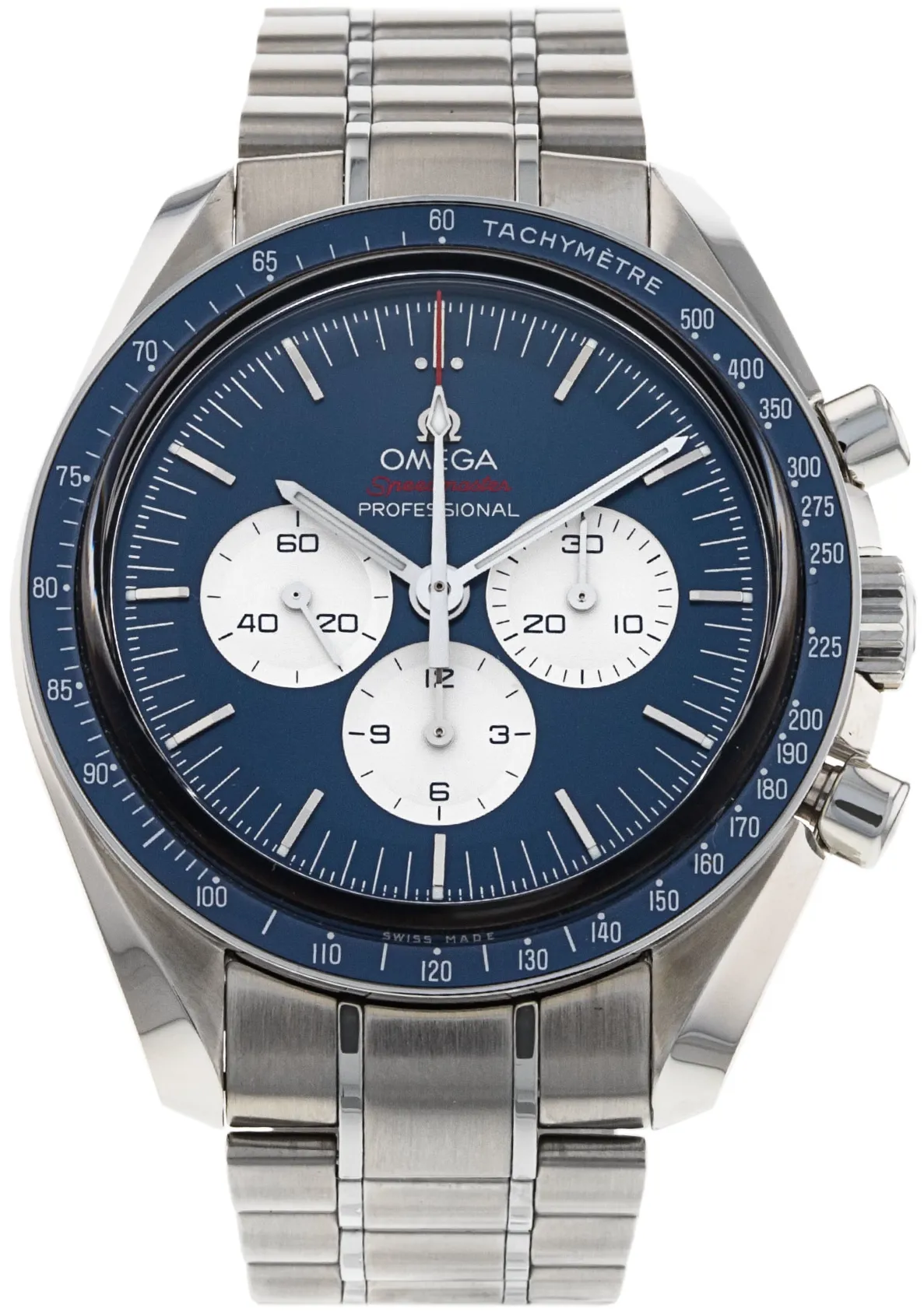 Omega Speedmaster Moonwatch 522.30.42.30.03.001 42mm Stainless steel Blue