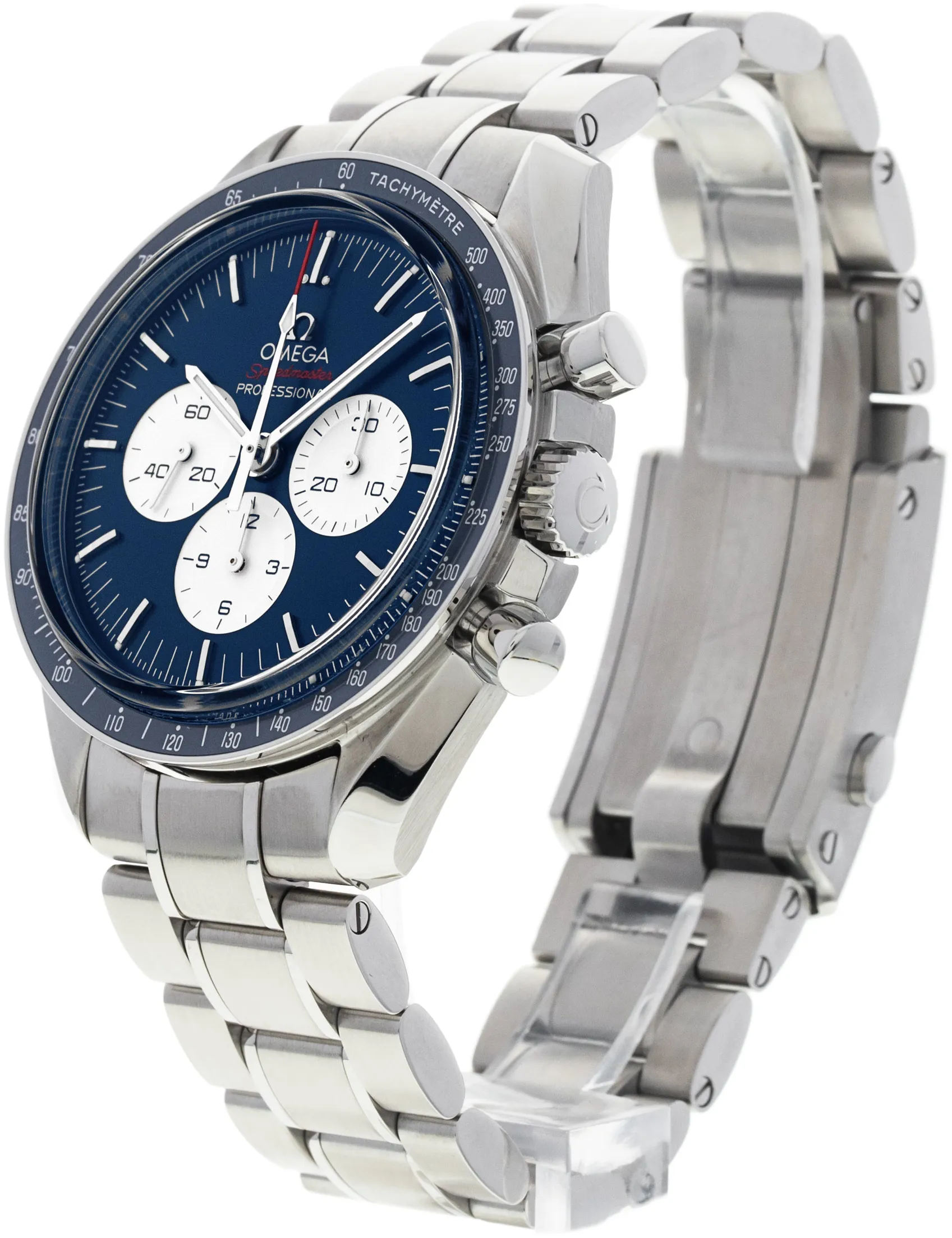 Omega Speedmaster Moonwatch 522.30.42.30.03.001 42mm Stainless steel Blue 1