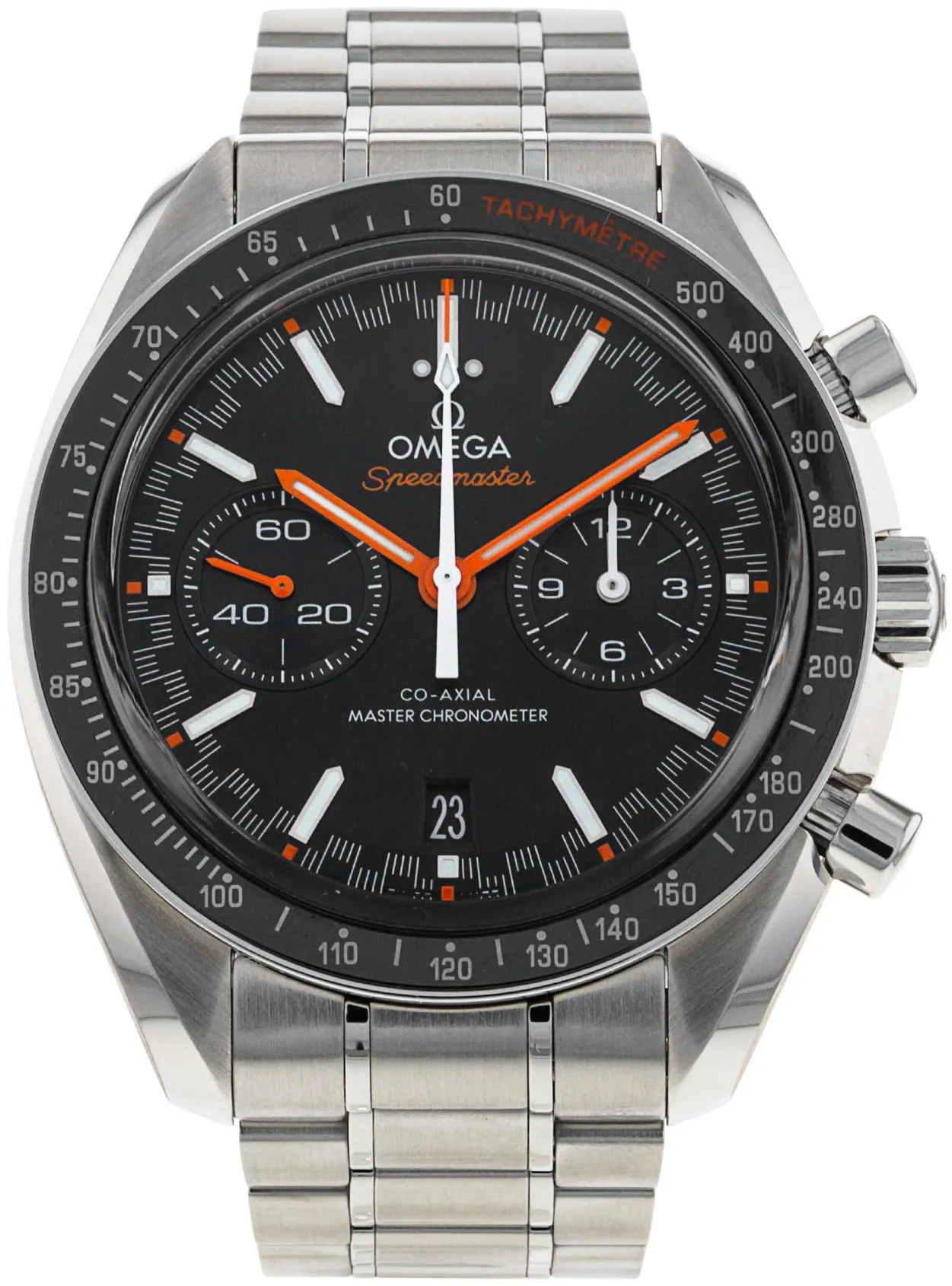 Omega Speedmaster Racing 329.30.44.51.01.002 44mm Stainless steel Black