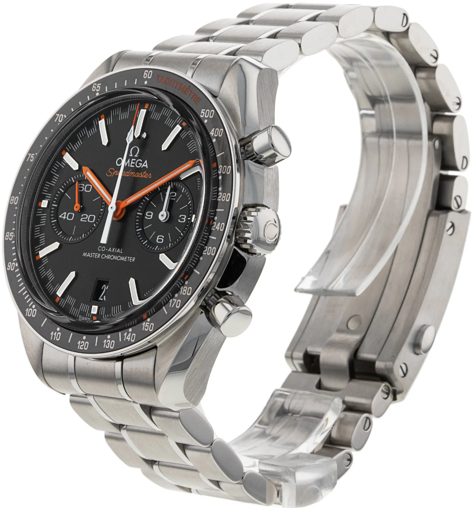 Omega Speedmaster Racing 329.30.44.51.01.002 44mm Stainless steel Black 1