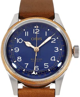 Oris Big Crown 01 754 7741 4365-07 5 20 58 Stainless steel Blue