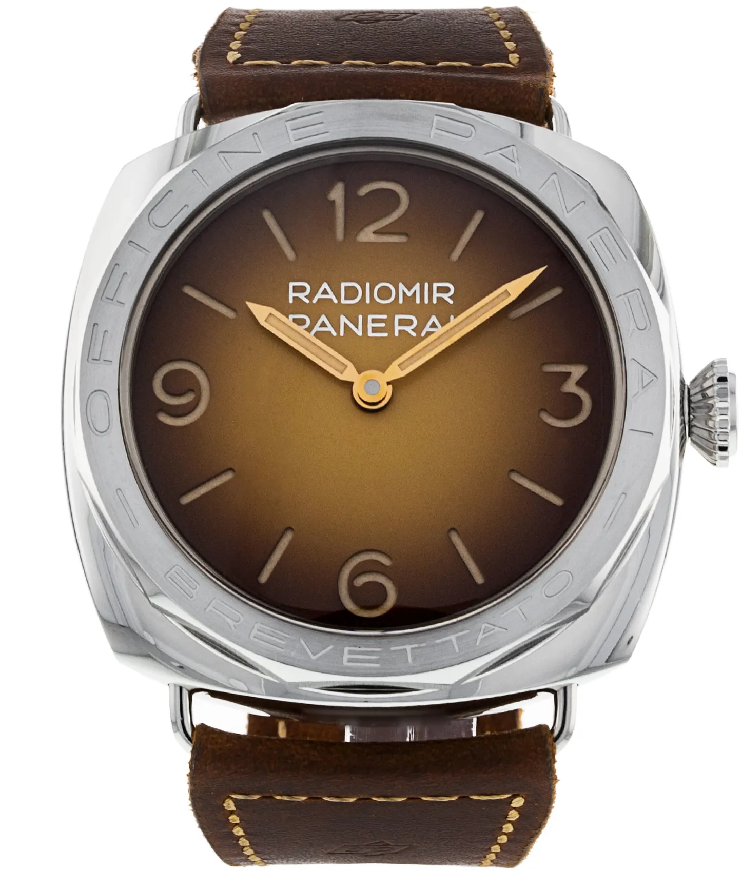 Panerai Radiomir PAM 00687 47mm Stainless steel Brown