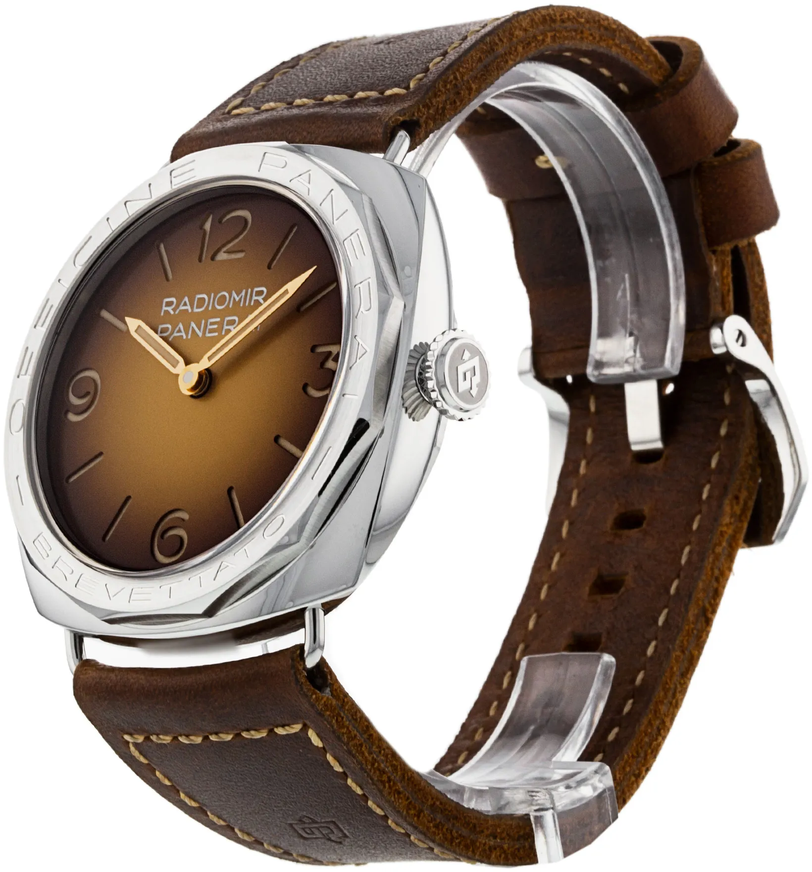 Panerai Radiomir PAM 00687 47mm Stainless steel Brown 3