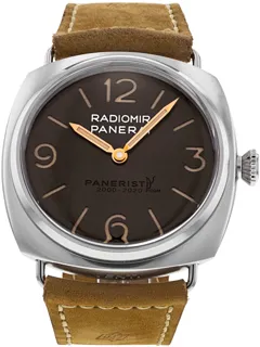 Panerai Radiomir PAM02020 Stainless steel Brown