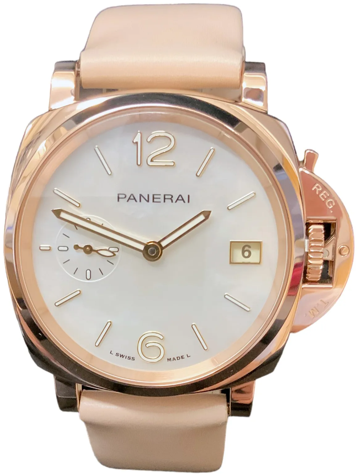 Panerai Special Editions PAM 01280 38mm Rose gold •