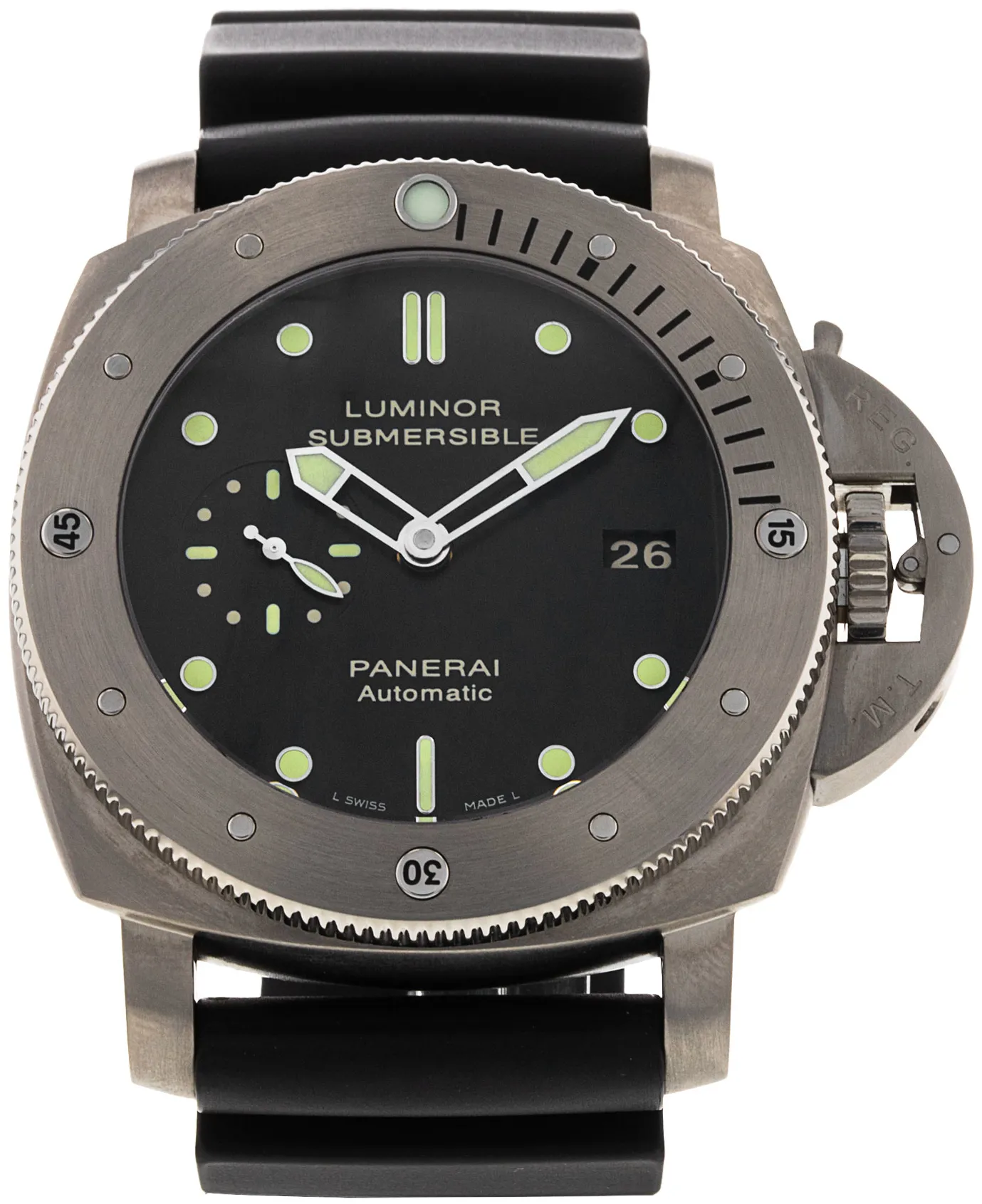 Panerai Submersible PAM 00305 47mm Titanium Black