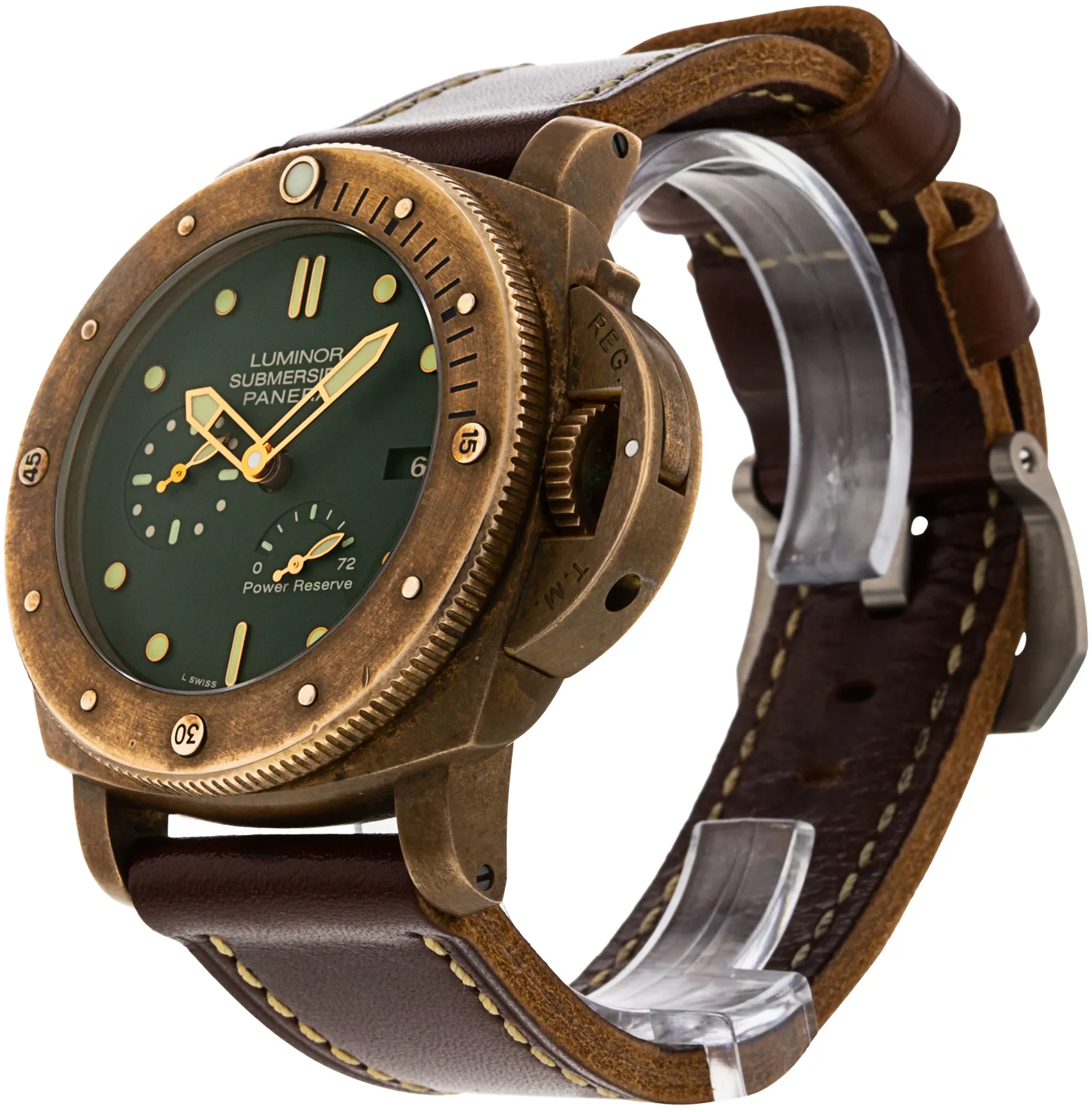 Panerai Submersible PAM 00507 47mm Bronze Green 1