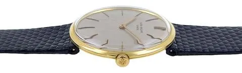 Patek Philippe Calatrava 2591 35mm Yellow gold Silver 5