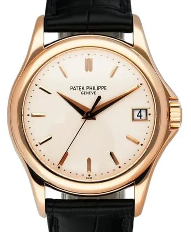 Patek Philippe Calatrava 5127R-001 37mm Rose gold Silver