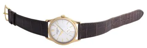 Patek Philippe Calatrava 5196J-001 37mm Yellow gold Silver 3