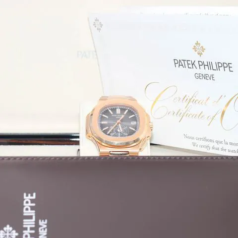 Patek Philippe Nautilus 5980/1R-001 40.5mm Rose gold Black 8