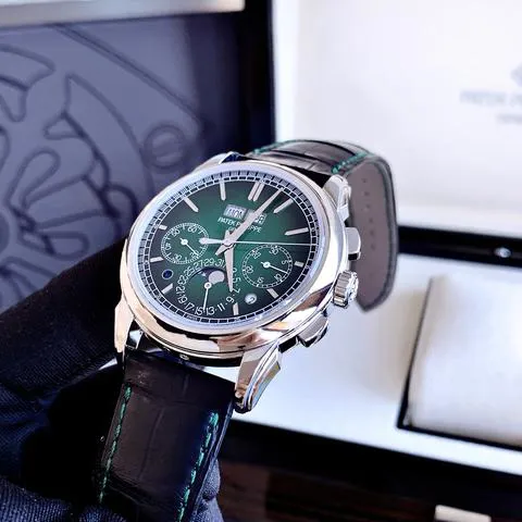 Patek Philippe Perpetual Calendar Chronograph 5270P-014 41mm Platinum Green 1