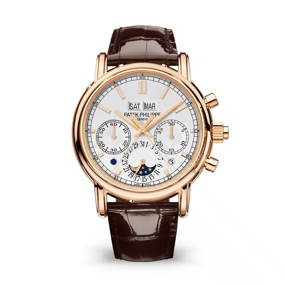 Patek Philippe Perpetual Calendar Split-Seconds Chronograph 5204R-001 40mm 18K  Silver