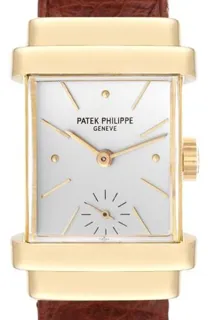 Patek Philippe Top Hat 1450 25mm Yellow gold Silver