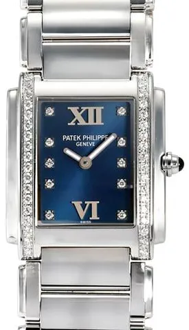 Patek Philippe Twenty~4 4910/10A-012 25mm Stainless steel Blue