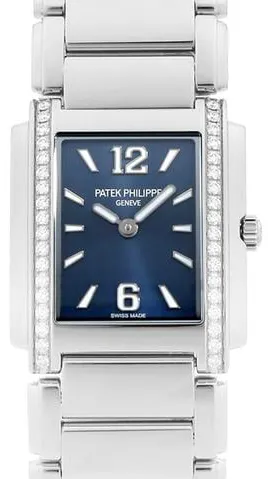 Patek Philippe Twenty~4 4910/1200A-001 25.1mm Stainless steel Blue