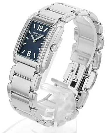 Patek Philippe Twenty~4 4910/1200A-001 25.1mm Stainless steel Blue 1