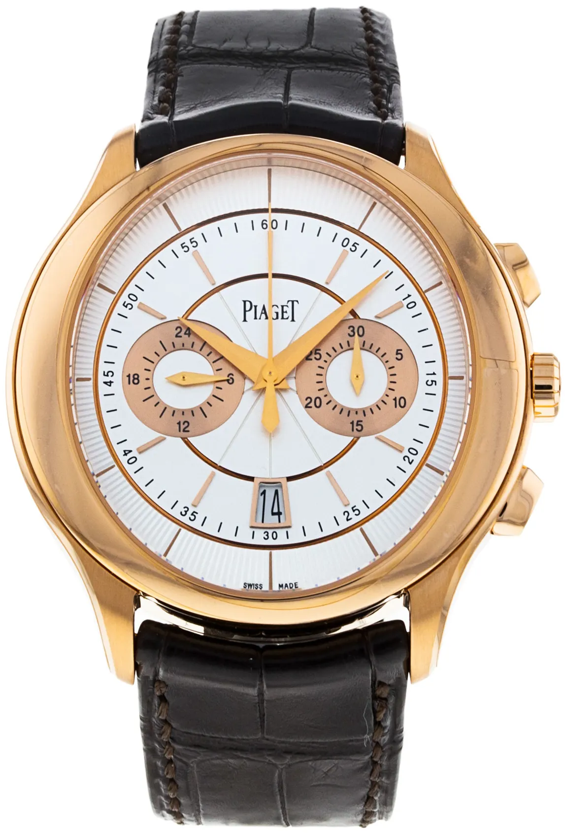 Piaget Gouverneur G0A37112 43mm Rose gold Silver