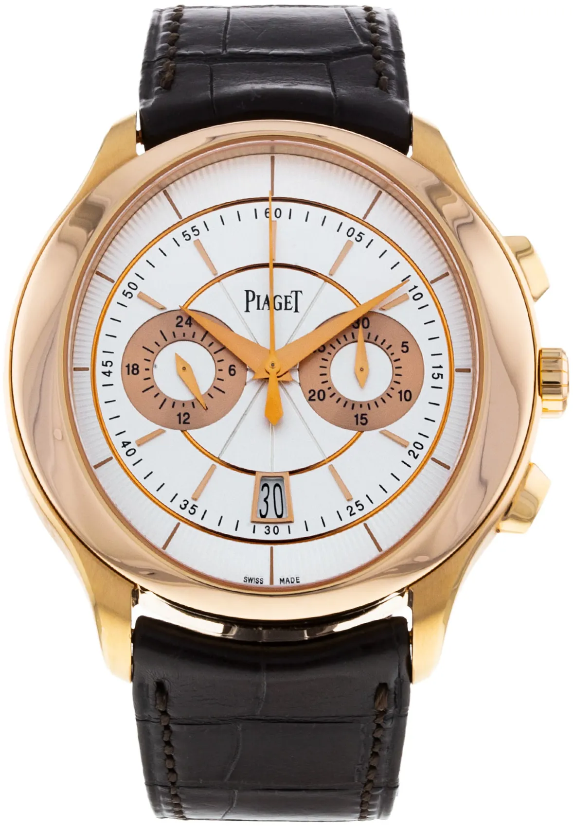 Piaget Gouverneur G0A37112 43mm Rose gold Silver