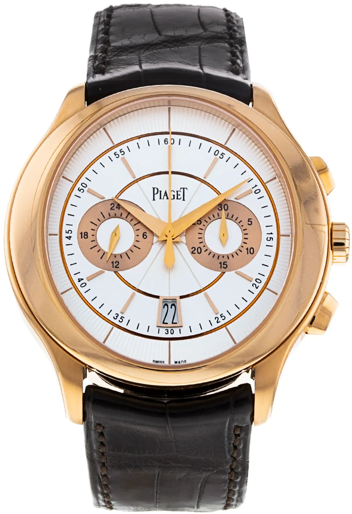 Piaget Gouverneur G0A37112 43mm Rose gold Silver