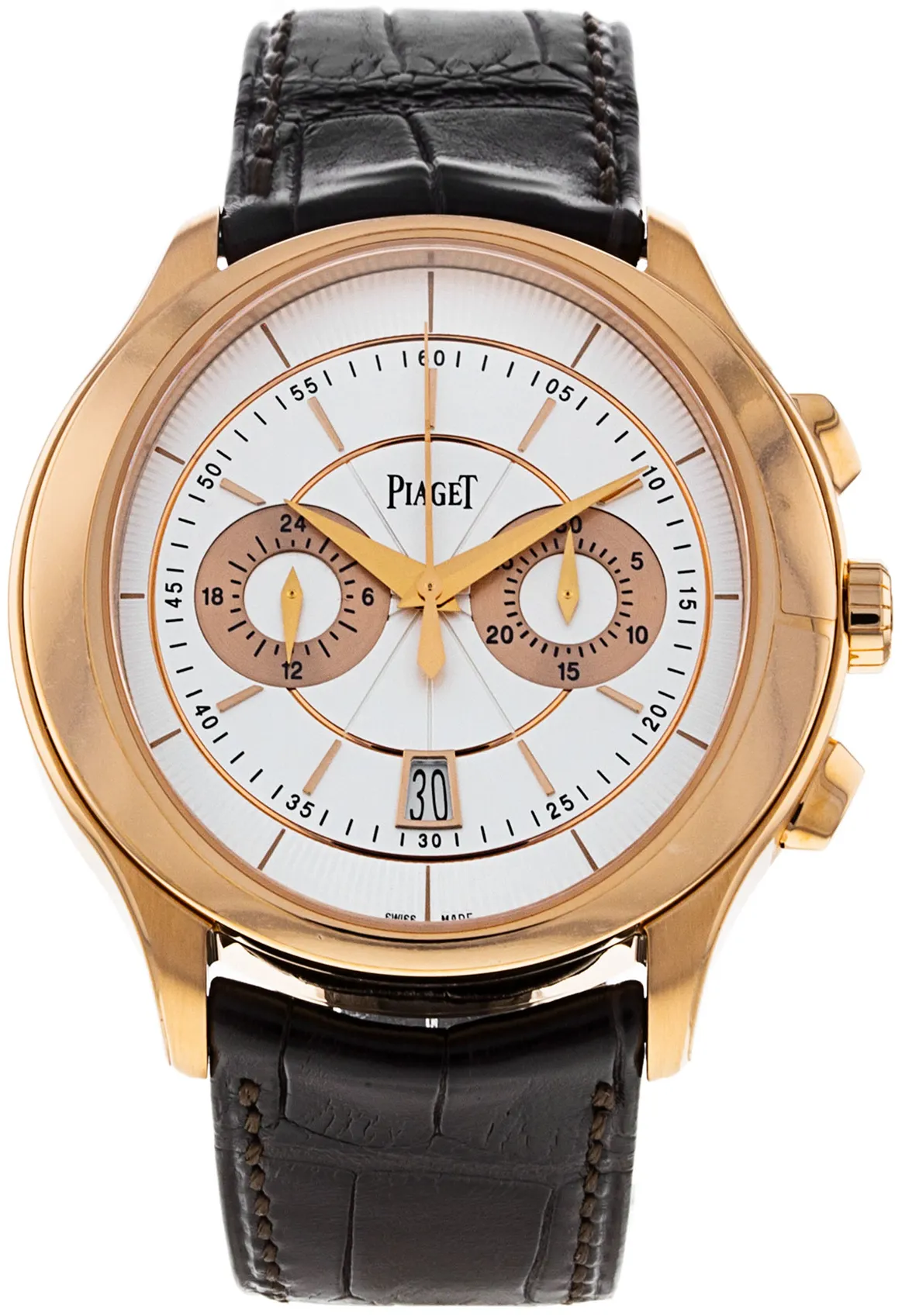 Piaget Gouverneur G0A37112 43mm Rose gold Silver