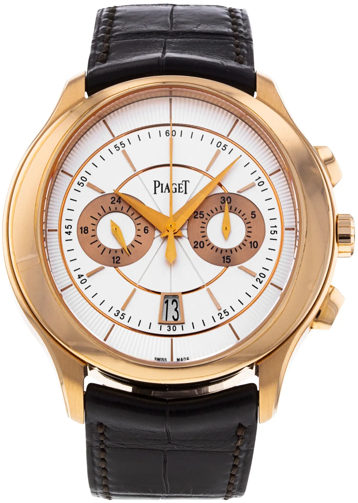 Piaget Gouverneur G0A37112 43mm Rose gold Silver