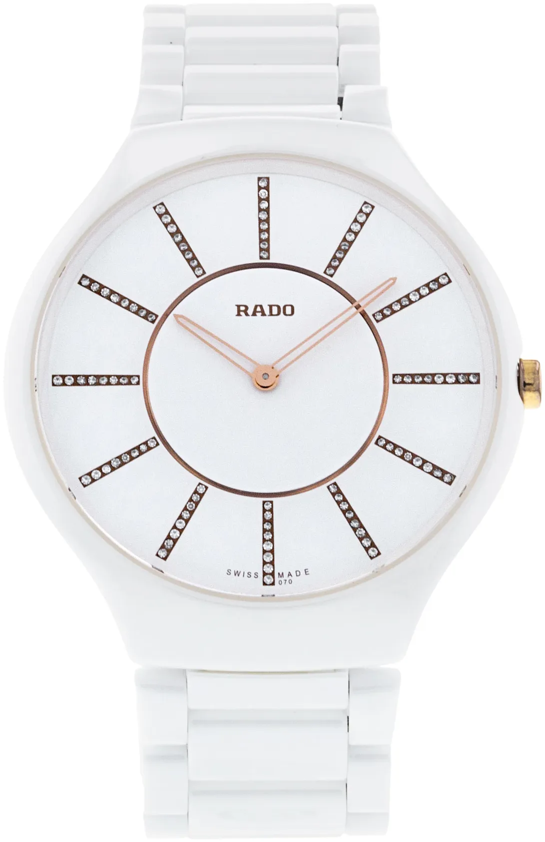 Rado True Thinline R27957702 39mm Ceramic White