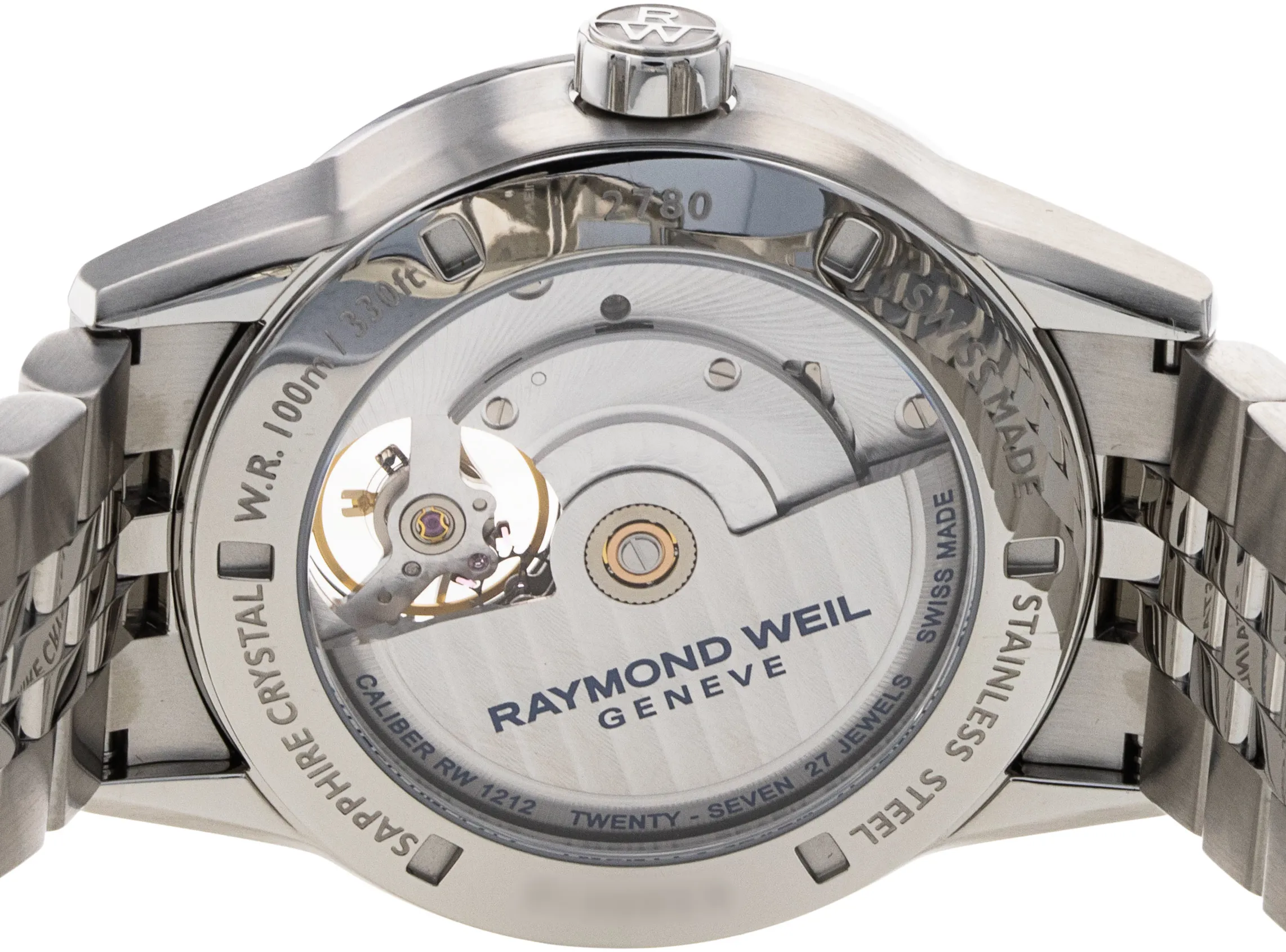 Raymond Weil Freelancer 2780-ST-50001 42mm Stainless steel Blue Baton 3