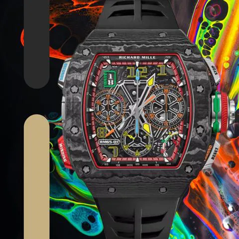 Richard Mille RM65-01 44.5mm Carbon fiber Skeletonized