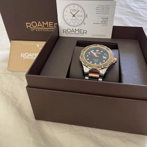 Roamer 220660496520 42mm Stainless steel Blue