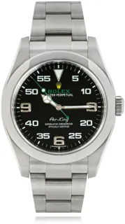 Rolex Air King 116900 Stainless steel Black Arabic