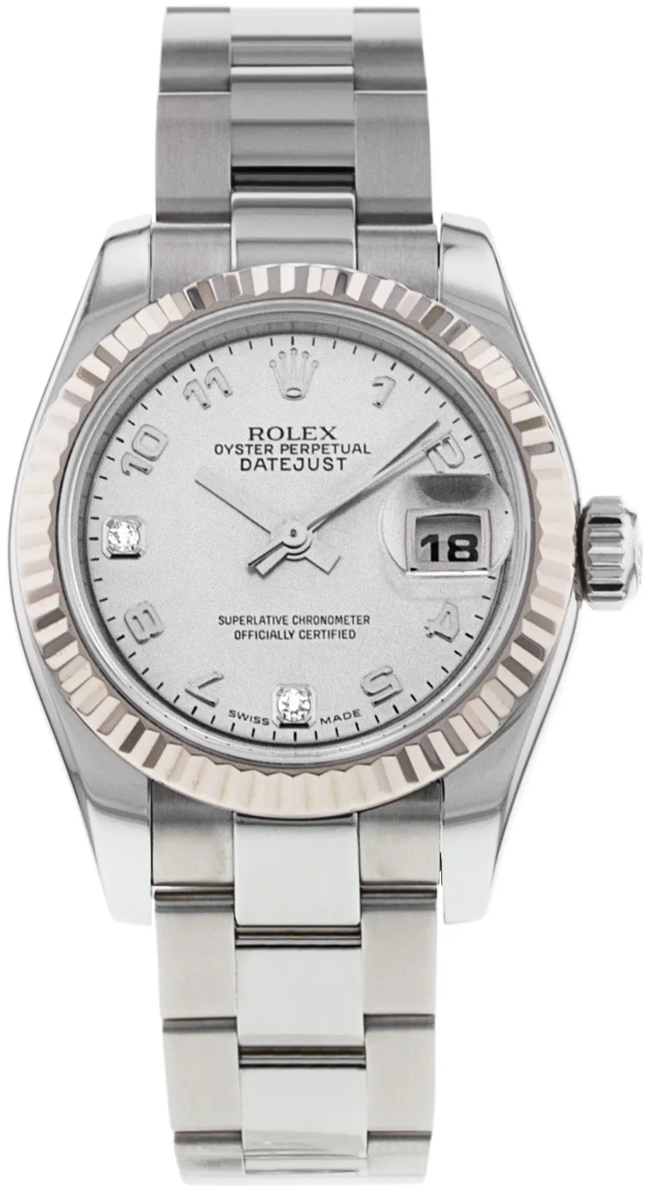 Rolex Lady-Datejust 179174 26mm White gold and Stainless steel