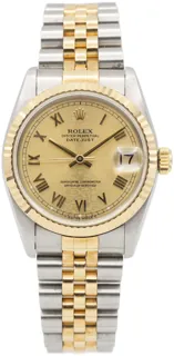 Rolex Datejust 31 68273 Yellow gold and Stainless steel