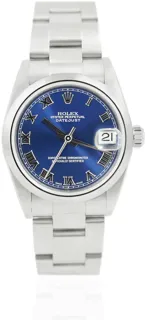 Rolex Datejust 78240 Stainless steel Blue