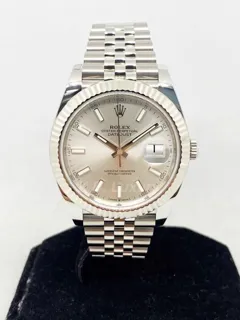 Rolex Datejust 41 126334 Stainless steel and 18k white gold White