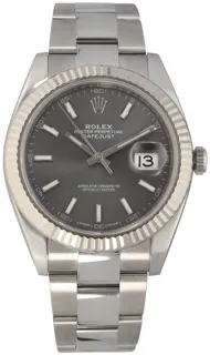 Rolex Datejust 41 126334 White gold and Stainless steel