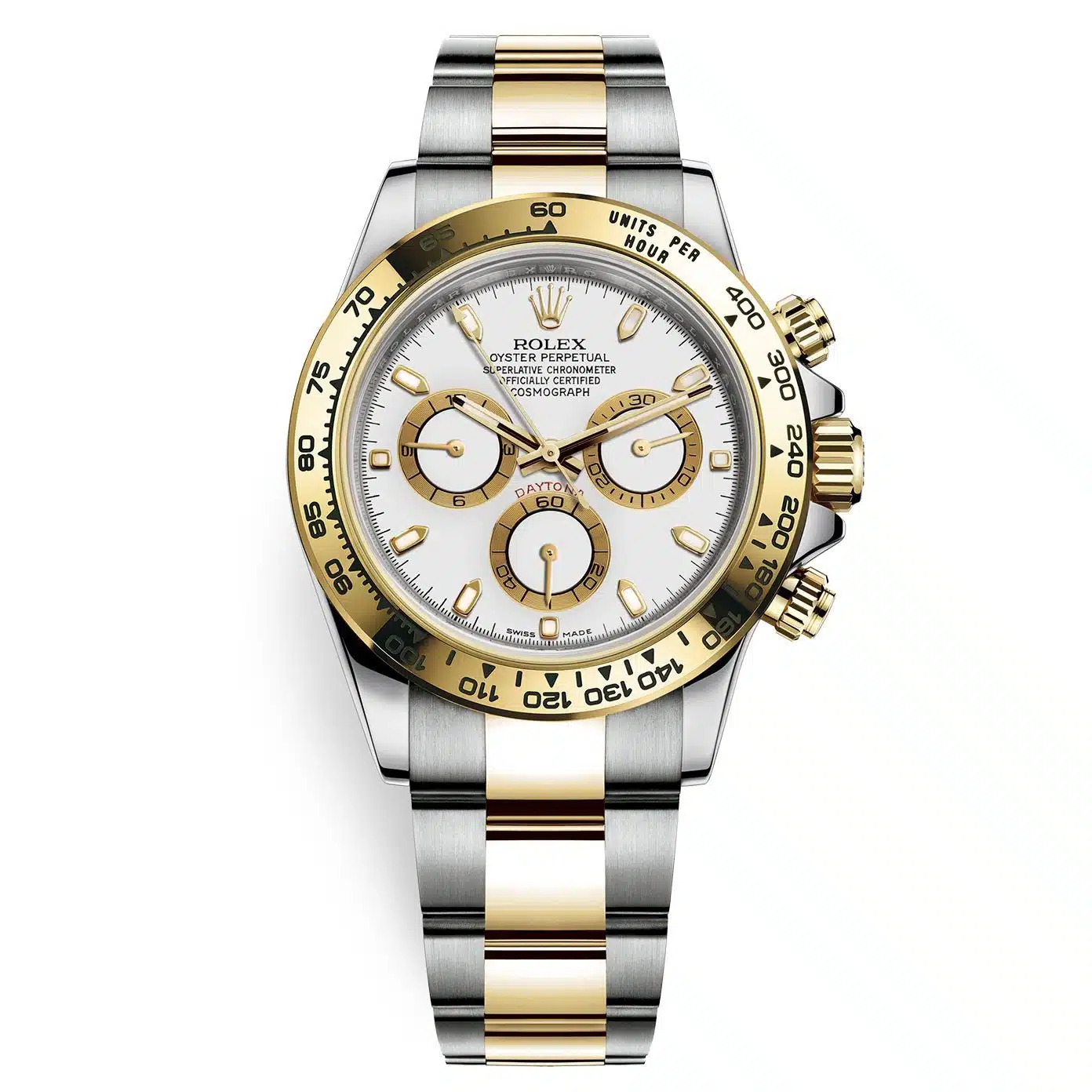 Rolex Daytona 116503 40mm Yellow gold and Stainless steel White