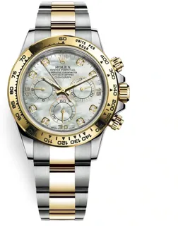 Rolex Daytona 116503 Yellow gold and Stainless steel White