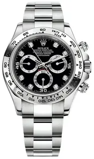 Rolex Daytona 116509 18k white gold Black