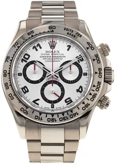 Rolex Daytona 116509 White gold Silver