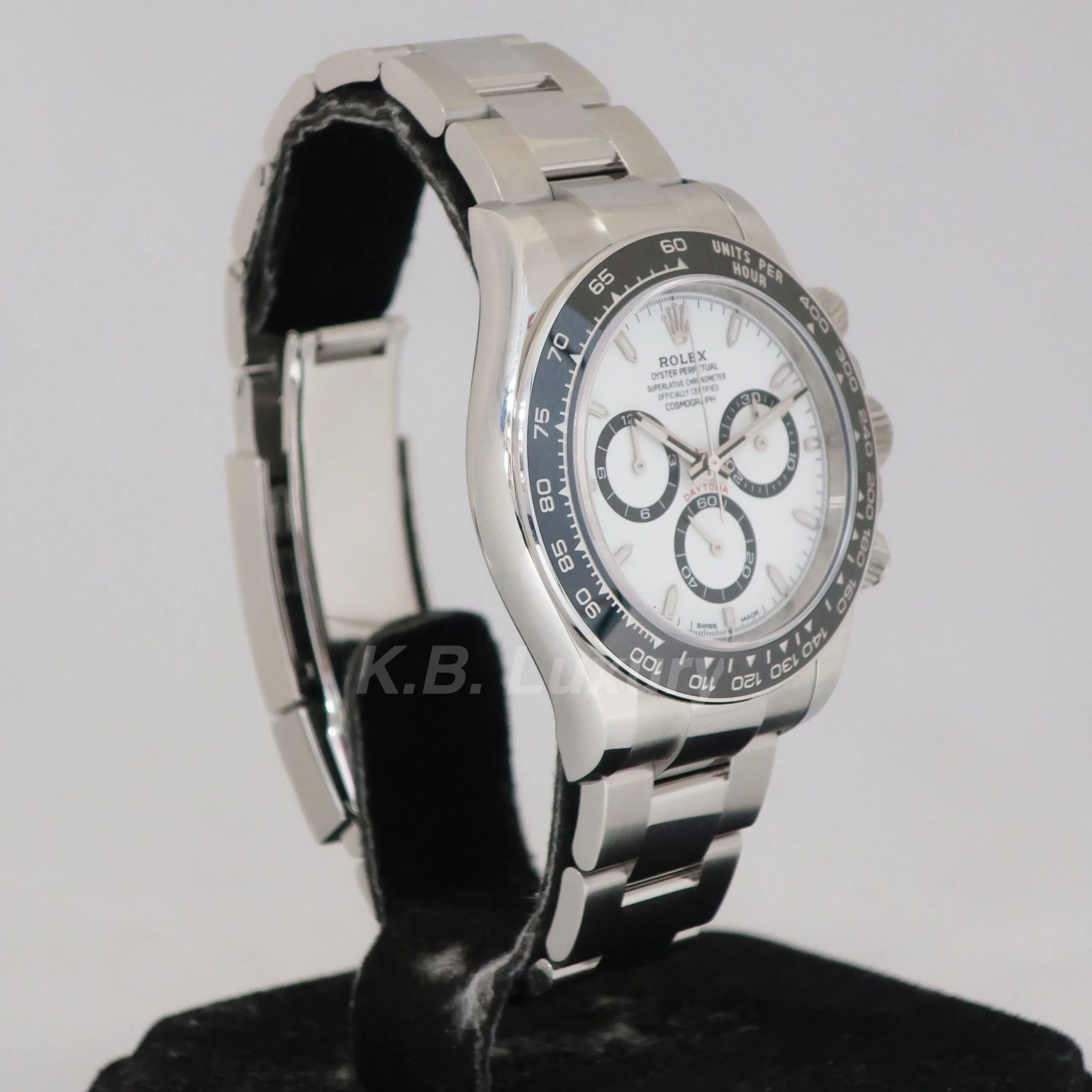 Rolex Daytona 126500LN 40mm Stainless steel White 2