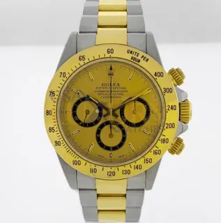 Rolex Daytona 16523 Yellow gold and Stainless steel Champagne