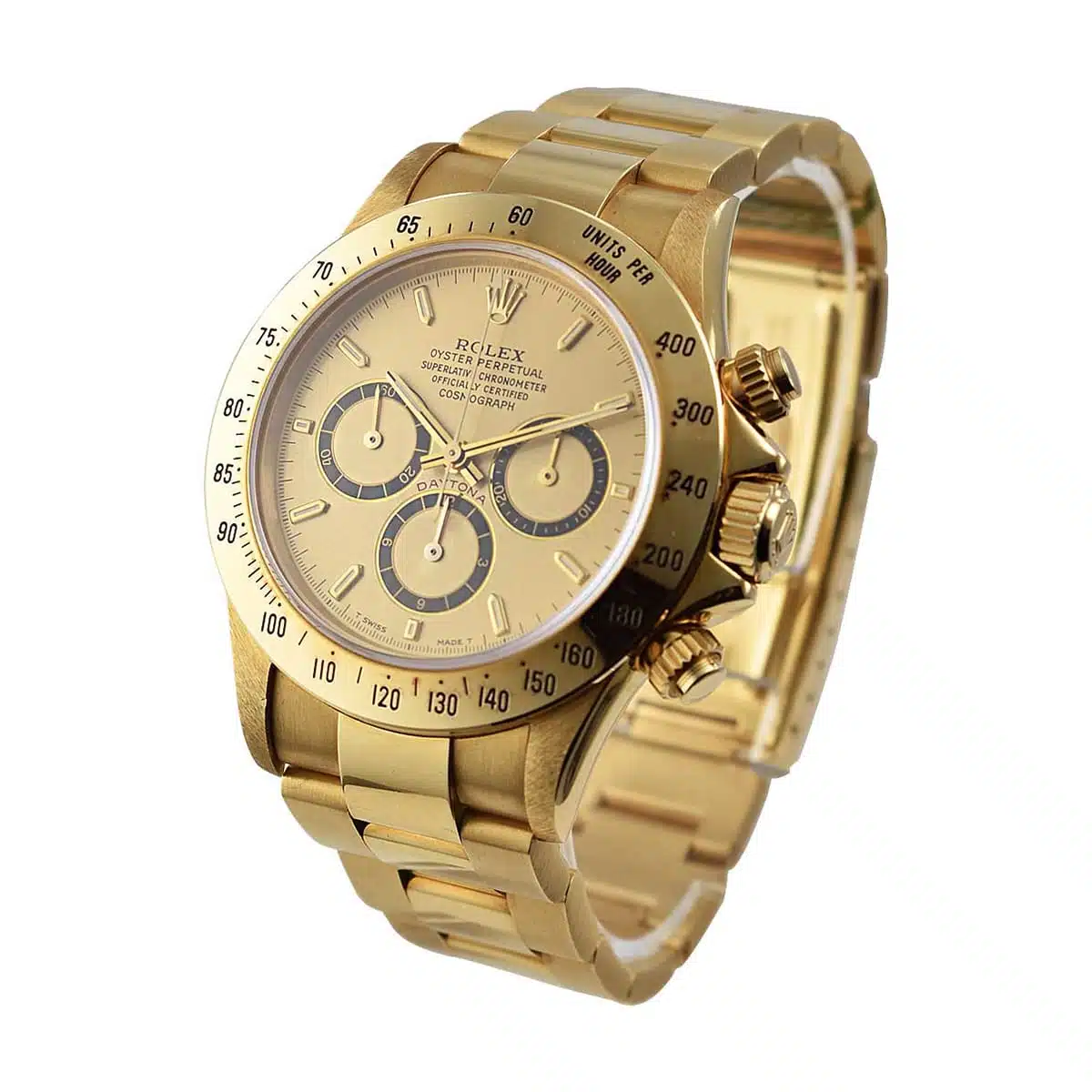 Rolex Daytona 16528 40mm Yellow gold Champagne