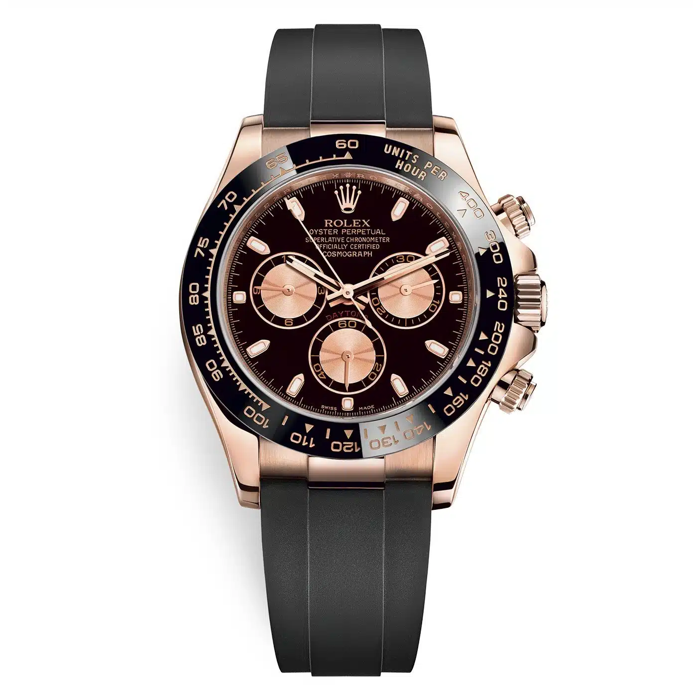 Rolex Daytona 116515LN-0008 40mm Everose gold Black