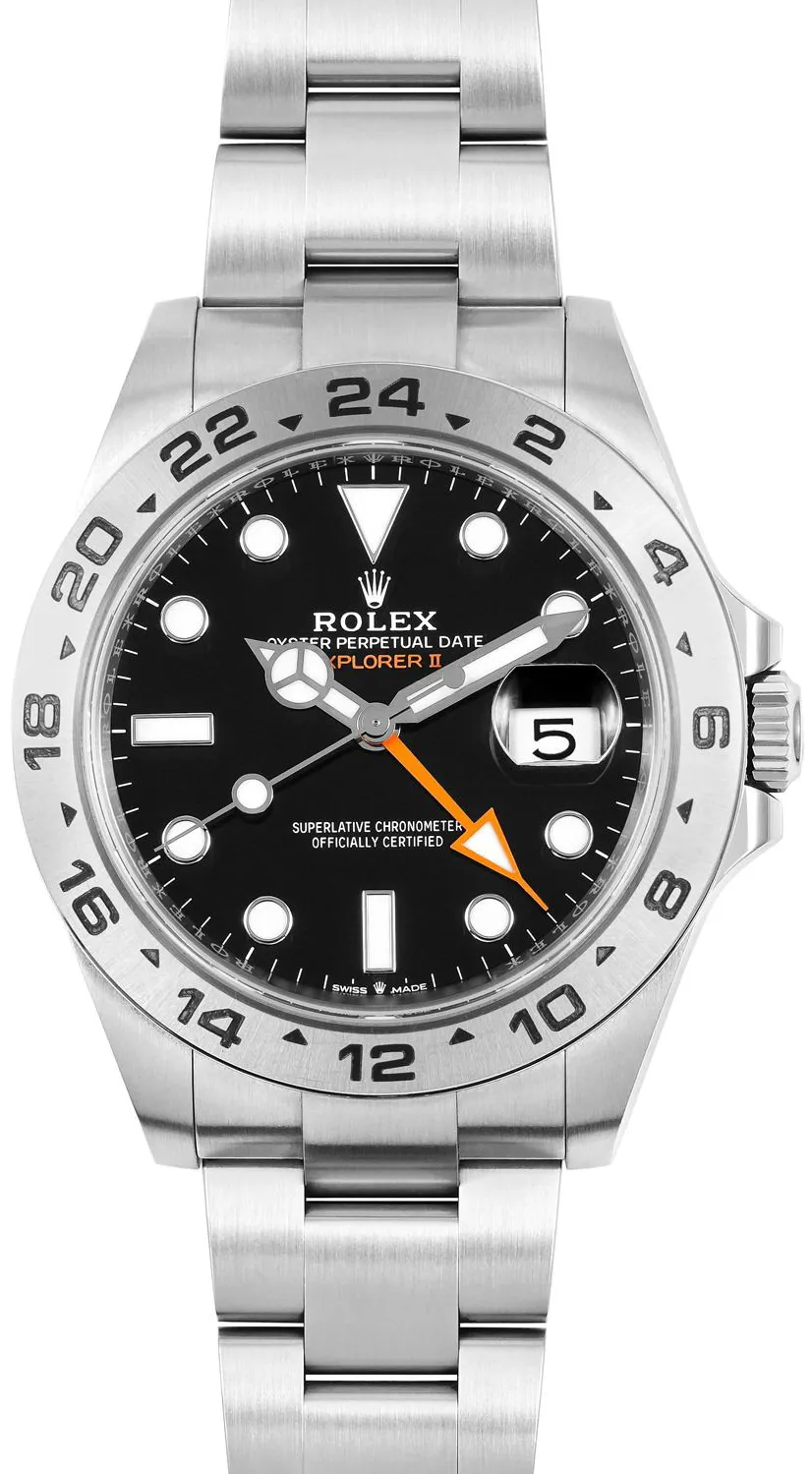 Rolex Explorer 42mm Stainless steel Black