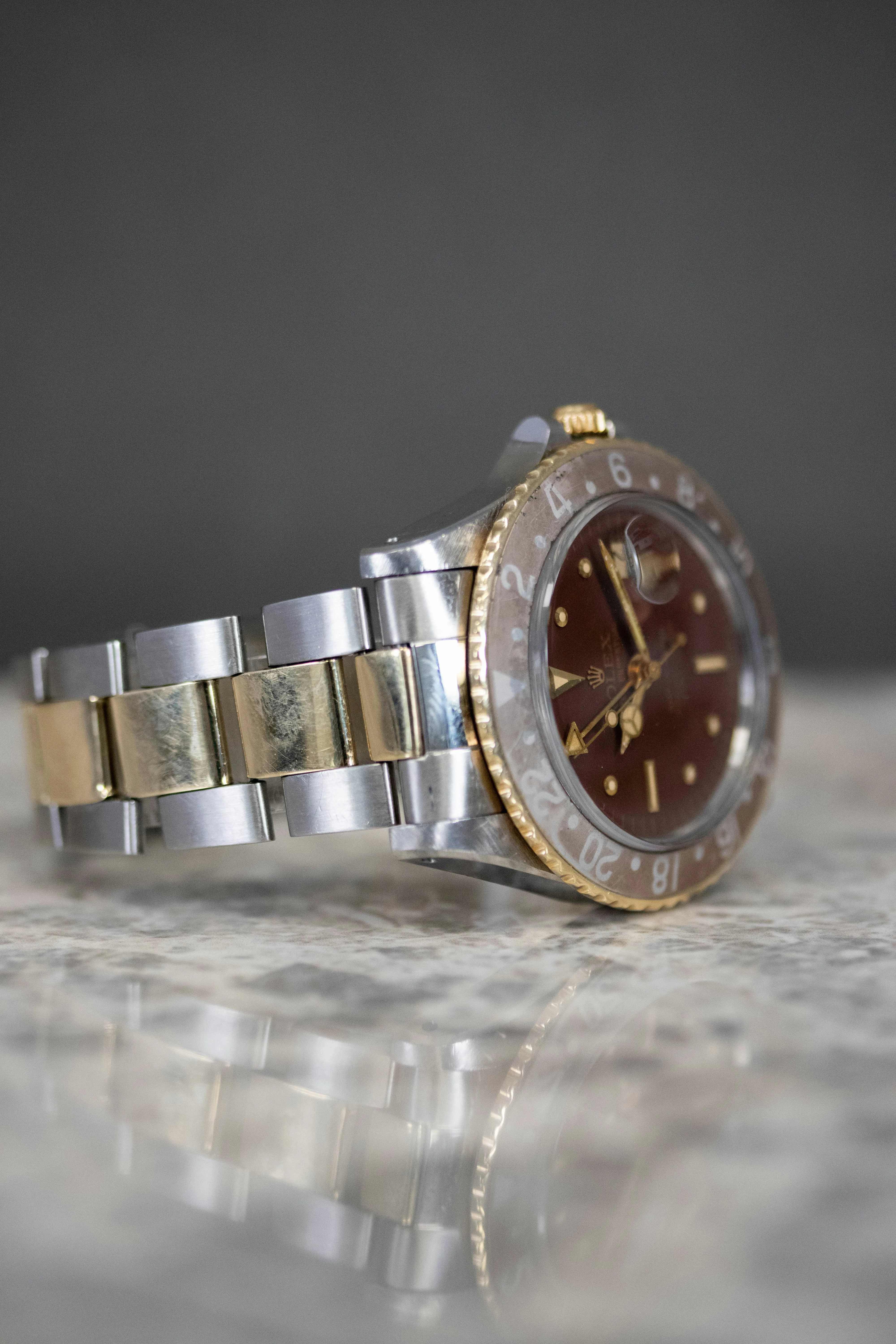 Rolex GMT-Master 16753 40mm Yellow gold and Stainless steel Black 5