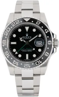 Rolex GMT-Master II 116710LN Stainless steel Black